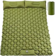 Camping Mattress Self Inflating Sleeping Mat Air Bed Pad King Single Green