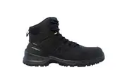 New Balance | Mens Contour Slip-Resistant Side-Zip Composite Toe Boot 2E-Wide (Black)