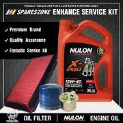 Wesfil Oil Air Fuel Filter + 15W40 Oil Service Kit for Honda Accord CB 2.2L (for: Honda)