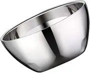 ZUNOXAZ Double Wall Stainless Steel Bowl Insulated Drop Resistant Childrens Utensil Snack Bowl for Hot Cold Foods for Home and Dining