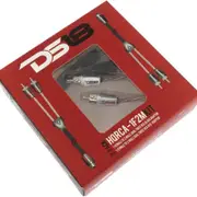 DS18 HQ 1 Female to 2 Male Dual Twist RCA Kit