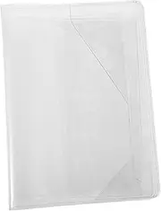 Angoily Plastic Book Covers A5 Size Reusable Notebook Sleeves Full Set Includes Cover Inner Versatile User-Friendly