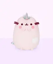 NEW PUSHEEN Gund Plush Cat Dreamy Pusheenicorn Unicorn Pink Rainbow Toy Girls