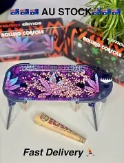 Rolling Metal Tray Raw Pre Rolled Cone Tobacco Loader