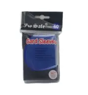 (60-Pack) Pro Safe SMALL Deck Protector Sleeves COBALT BLUE Yugioh/Vanguard Size