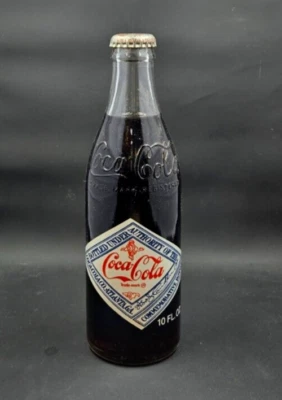 Coca Cola 75th Anniversary Commemorative Coke Bottle Full