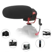 LENSGO Camera Cardioid Super-cardioid Microphone for Interview Recording