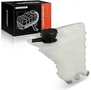 Engine Coolant Overflow Recovery Reservoir Tank [with Cap & Sensor] Compatible with BMW E39 Series M5, E52 Series Z8, 2000 2001 2002 2003 - Front Side