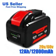 Lizone New 20V/60V 12Ah Battery for Dewalt 60v Max 12Ah Lithium Battery DCB612