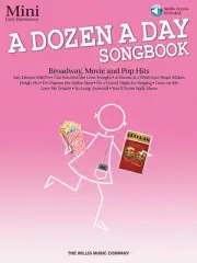 A Dozen a Day Songbook Mini Beginner Piano Sheet Music Willis Music Book Audio