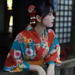 【日本和服】女和風攝影寫真道具  日系舞臺振袖和服 品質保證 X7PY