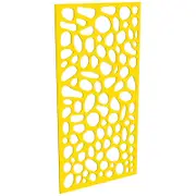 ProtectorAl 300-1200w x 1201-2400h Light Yellow/Gloss White Riverstone Unframed Composite Deco Panel
