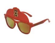 Boys Girls Kids Sunglasses 3+ UVA UVB Protection Foster Grant Fire Chief Red