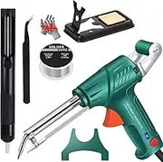 Welding Gun for Metal, Externally/Internally Heated Industrial Welding Tools, Multi-Function Soldering Iron Soldering Gun Set, Automatic Handheld Corded Solder Tool for Industrial Home DIY