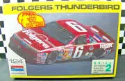 Monogram #6 Folgers Thunderbird Stock Car #2928 1/24 Scale Model Kit NEW