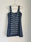 NWT Ramy Brook Wanda Denim Mini Dress Size 12