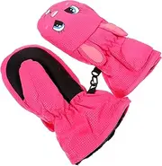 BESPORTBLE 1 Pair Ski Gloves Kids Gloves Waterproof Gloves Boys Ski Mittens Children Snow Gloves Girls Ski Mittens Kids Snow Glove Kids Ski Mittens Kids Mittens Toddler Cloth Winter Veneer
