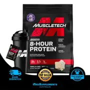 MUSCLETECH Phase8 Whey & Casein, 4.58 lbs, Vanilla Cake, plus FREE Shaker