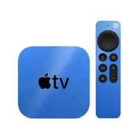 在飛比找蝦皮購物優惠-PimpSkins Apple TV 全系列 緞面蔚藍 專用
