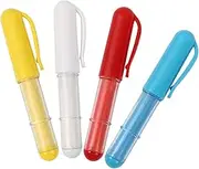 Homoyoyo 4pcs Removable Sewing Marker Chalks for Fabric Effortless Marking Precise Positioning for DIY Quilting Embroidery Tailoring Interchangeable Gear Design