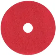 Case of 5 Sanico MVP Lead Off 20" Red Buffing Floor Pad