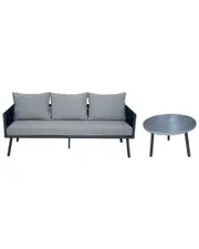 Courtyard Casual Spring Valley Sofa And Coffee Table 2 Piece Set
