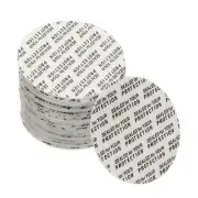 110Pack Foam Lid Liner, 42mm/1.65" PS Foam Resistant Tamper Pressure