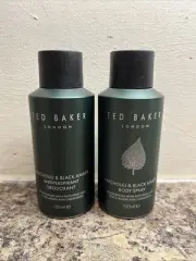 Ted Baker Patchouli Black Amber Spray & Antiperspirant Deodorant Spray 150 Ml