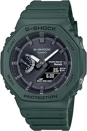 Casio G-Shock Men's GAB2100-3A Green Analog-Digital Watch