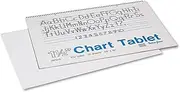 Pacon Corporation Chart Tablet, Manuscript Cover, 1-1/2" Ruled, 24"x16", 25 Sh, WE