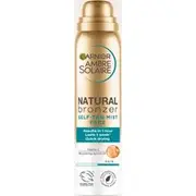 Garnier Ambre Solaire Natural Bronzer Face Tan Mist Sunkissed Glow 75ml, Sunkissed Bronzer
