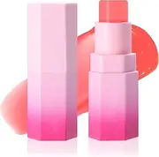 DAGEDA Jelly Blush Stick, High Pigmented for Cheek With Nature Transparent Finish Makeup, Buildable Long Lasting Moisturising Lip & Cheek Tint - #02