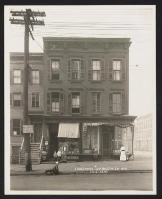 New York 126 Bushwick Avenue, Brooklyn 1920s Old Photo 1