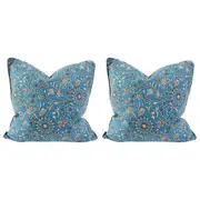 2x LVD Cushion Paisley Motif Throw Pillow Home/Lounge/Sofa Decor 50cm Square