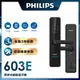 升級版 Philips 飛利浦 DDL603E 五合一把手式電子鎖(指紋│卡片│密碼│鑰匙│WIFI/含安裝)