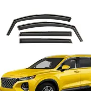 Extra Durable Window Deflectors in-Channel Window Visors Rain Guards Fit for ...