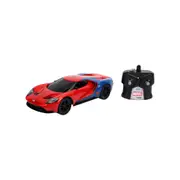 Jada Toys Marvel Comics 2017 Ford GT Spider-Man Remote Control Car 1:16 Scale