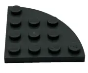 Lego 30565 Dark Bluish Gray Plate Round Corner 4 x 4 Element 4222042