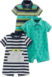 [Simple Joys by Carter's] baby-boys 3-pack Rompers