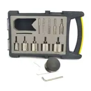 Large Diamond Hole Saw Drill Bit Guide Kit For Glass Tile Granite Rocks