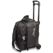 BSI Prestige Black 2 Ball Roller Bowling Bag