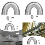 Range Hood Exhaust Hose Vent Pipe Dryer Vent Tube for Kitchen Fan Duct