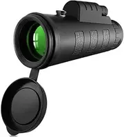 40x60 High Power Portable Binoculars, High Definition Monocular, High Power Monocular Telescope with Transparent Prism and Long Lasting, Dual Focus for Observation