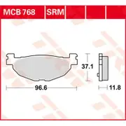 TRW Lucas Brake pad MCB768