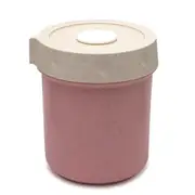 2Pc Practical Durable Leakage-Proof Safe 400Ml Bamboo Fiber Soup Mug Food Jar Thermal Cup Food Container