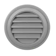 Builders Edge 450mm Round Exterior Wall Gable Vent