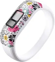 compatible with Garmin Vivofit JR/Vivofit JR 2 / Vivofit 3 Watch Strap, Soft Silicone Replacement Watchband NO221017