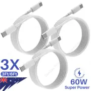 USB C to USB C Fast Charger Cord For New iPad Pro 12.9/11/Air/Mini 6/MacBook Lot