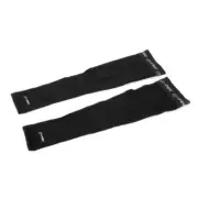 EVO E-Tec Thermal Micro Fleece Arm Warmers Black Grippers NEW w/Tags Ships FREE!