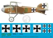 Peddinghaus 1/48 Albatros D.I Markings Erwin Bohme Jasta 2 France 1916 WWI 4377